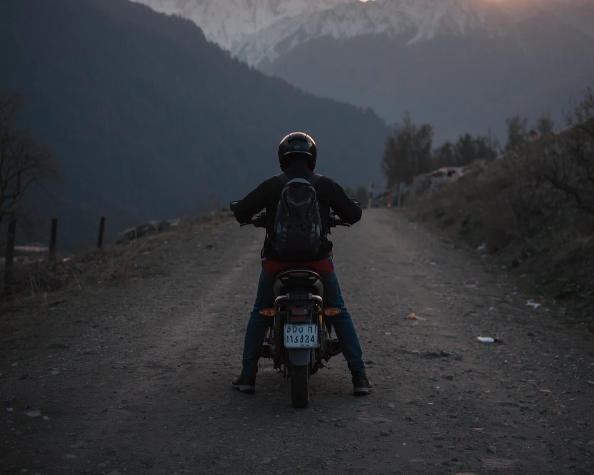 Scooter for local and city exploration in Manali