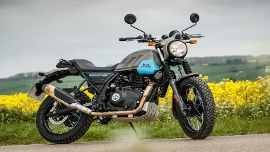 Royal Enfield Scram 411 for rent in Manali