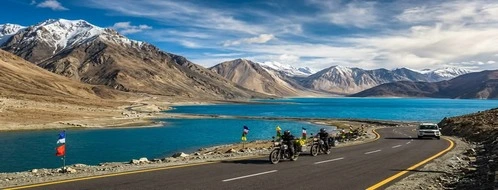 Sissu and Lahaul valley landscape