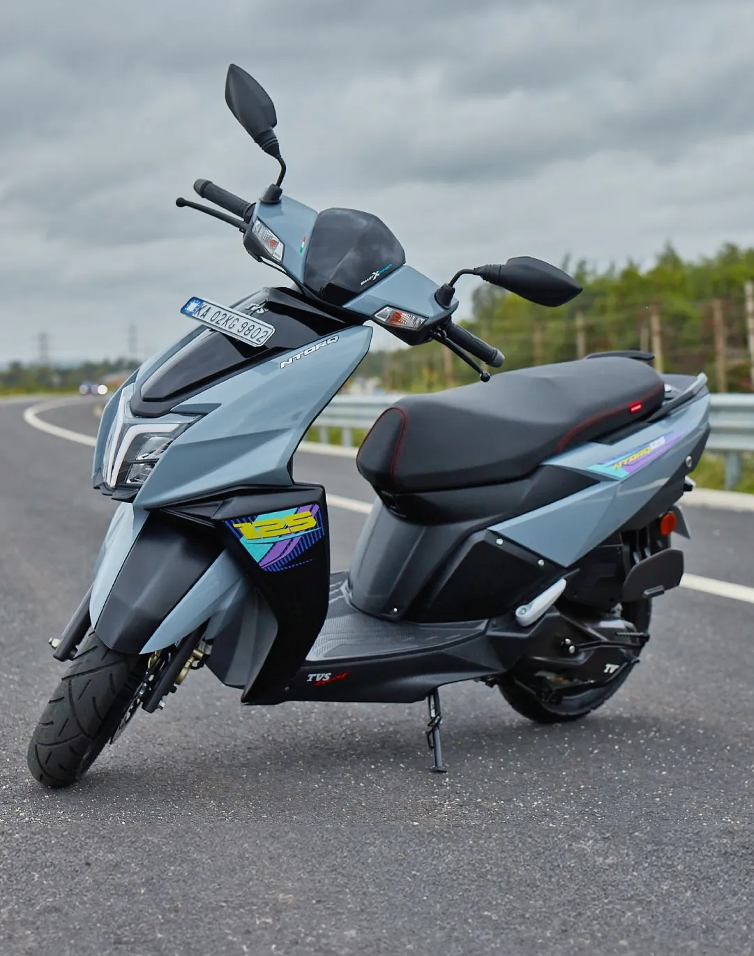 TVS Ntorq 125 scooter for rent in Manali